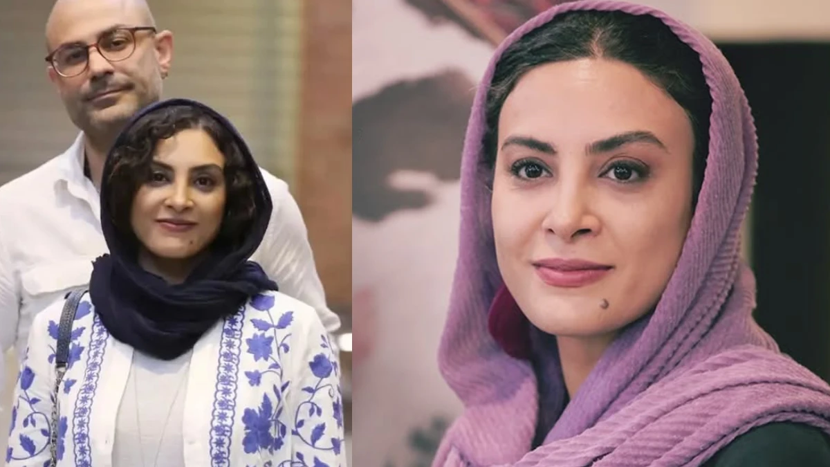 حدیثه تهرانی در کنار تالاب با استایل دیدنی