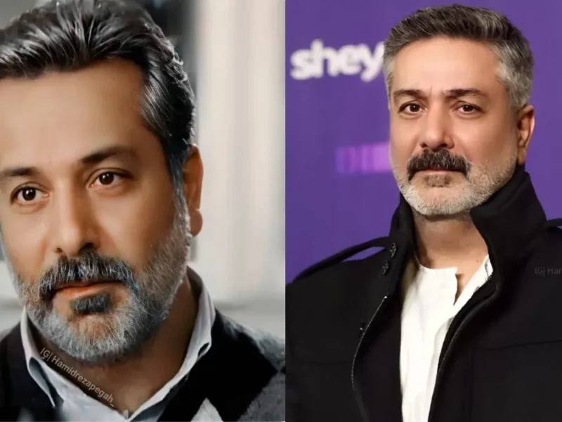 استایل بازیگر آوای باران حمیدرضا پگاه در اکران فیلم «شهر قصه» در ایرانمال