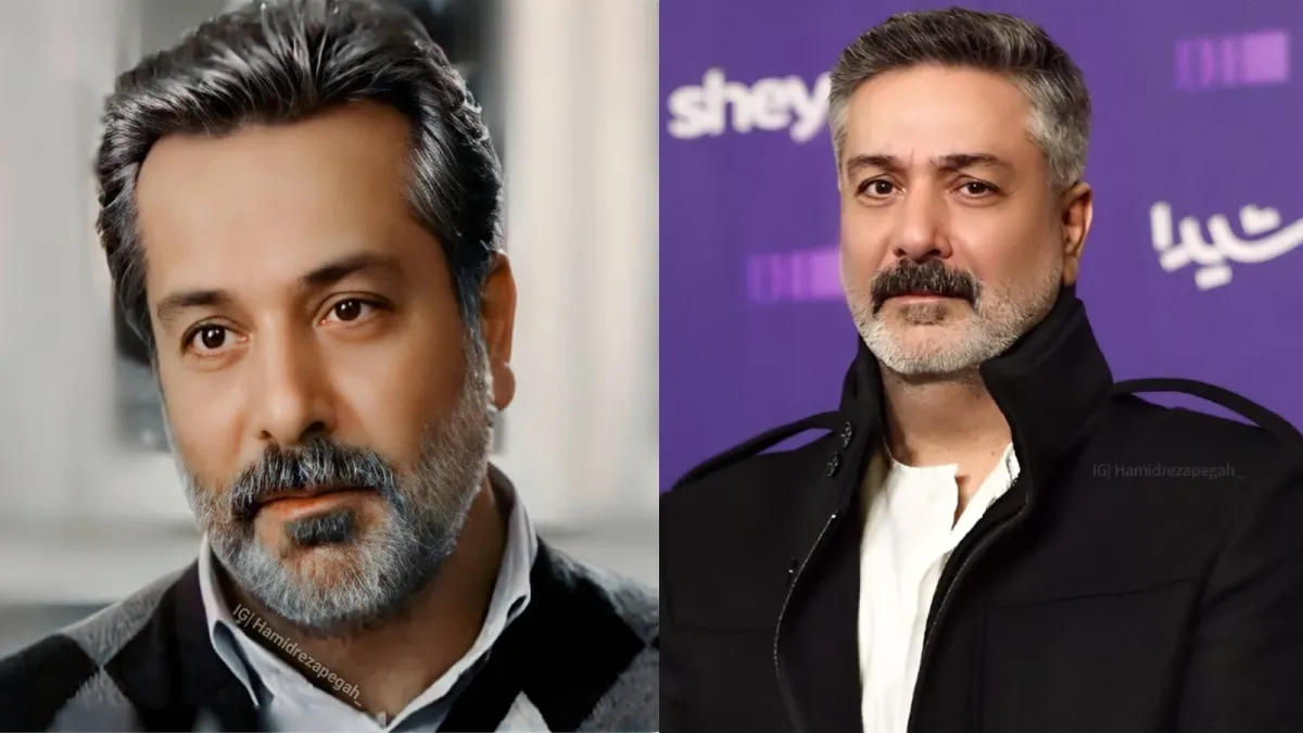 استایل بازیگر آوای باران حمیدرضا پگاه در اکران فیلم «شهر قصه» در ایرانمال