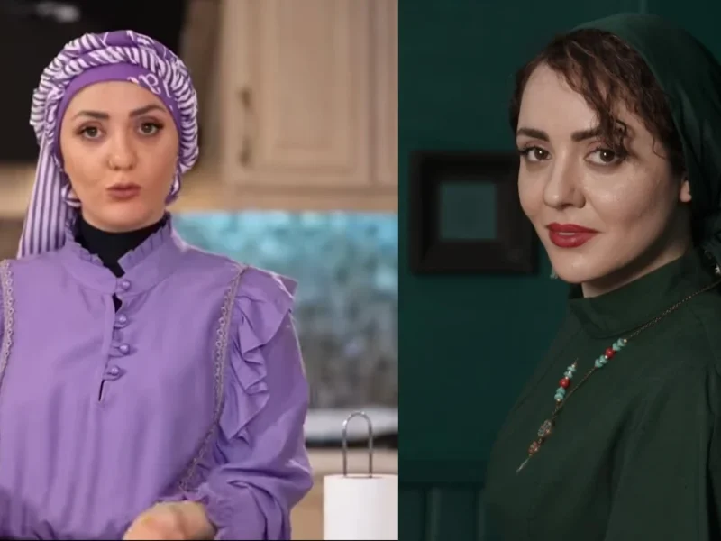 عکس زمستان 1404: لباس کریسمسی حوريه مقدم با شروع فصل جدید