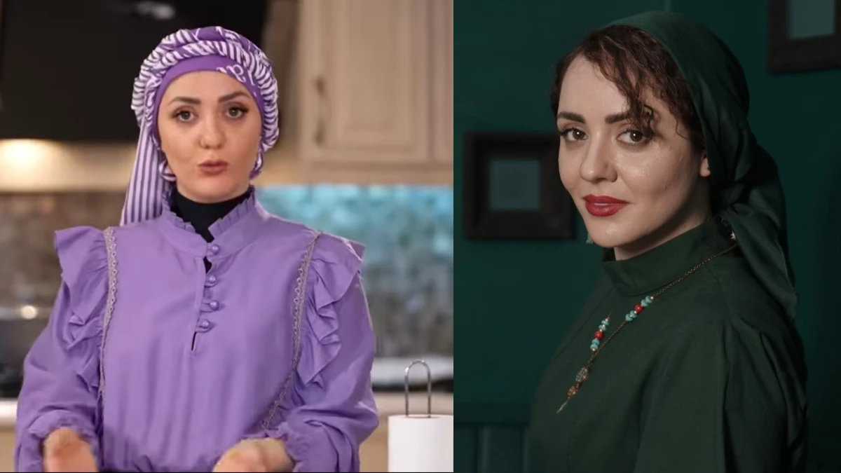 عکس زمستان 1404: لباس کریسمسی حوريه مقدم با شروع فصل جدید