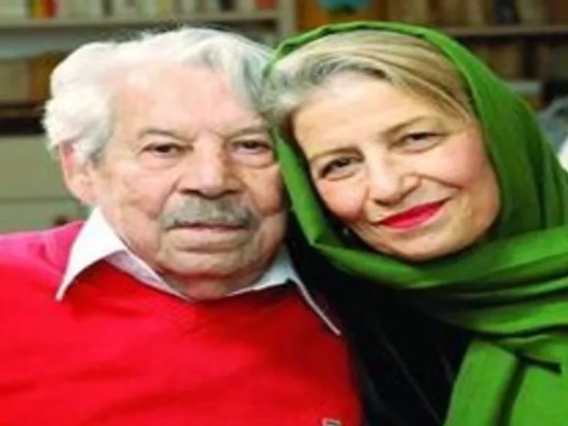 عکس عاشقانه «داوود رشیدی» و همسرش احترام برومند دهه 50