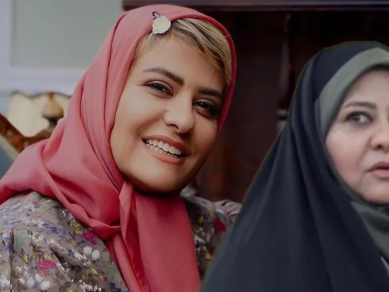 رابعه اسکویی در نقش اعظم خانم در فیلم نوروز رنگی