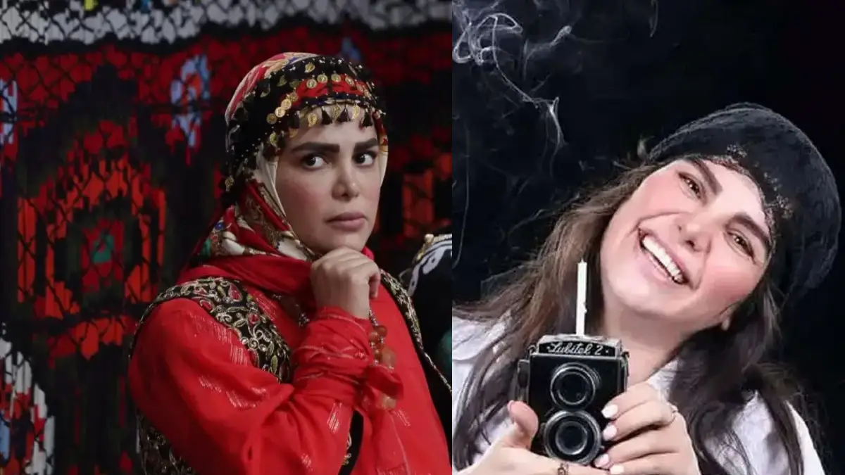 استایل هنری راضیه دهقان «نازار» سریال نون خ در شب تولدش