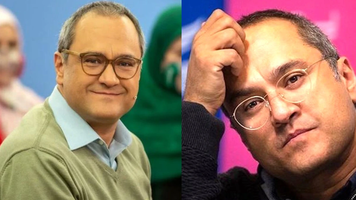 تصویر روز | قاب عکس دونفره با تغییر چهره روزبه حصاری و رامبد جوان قاب عکس دونفره با تغییر چهره روزبه حصاری و رامبد جوان