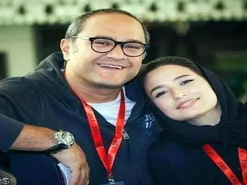 رامبد جوان در کنار دختر نازش نوردخت در یک مراسم