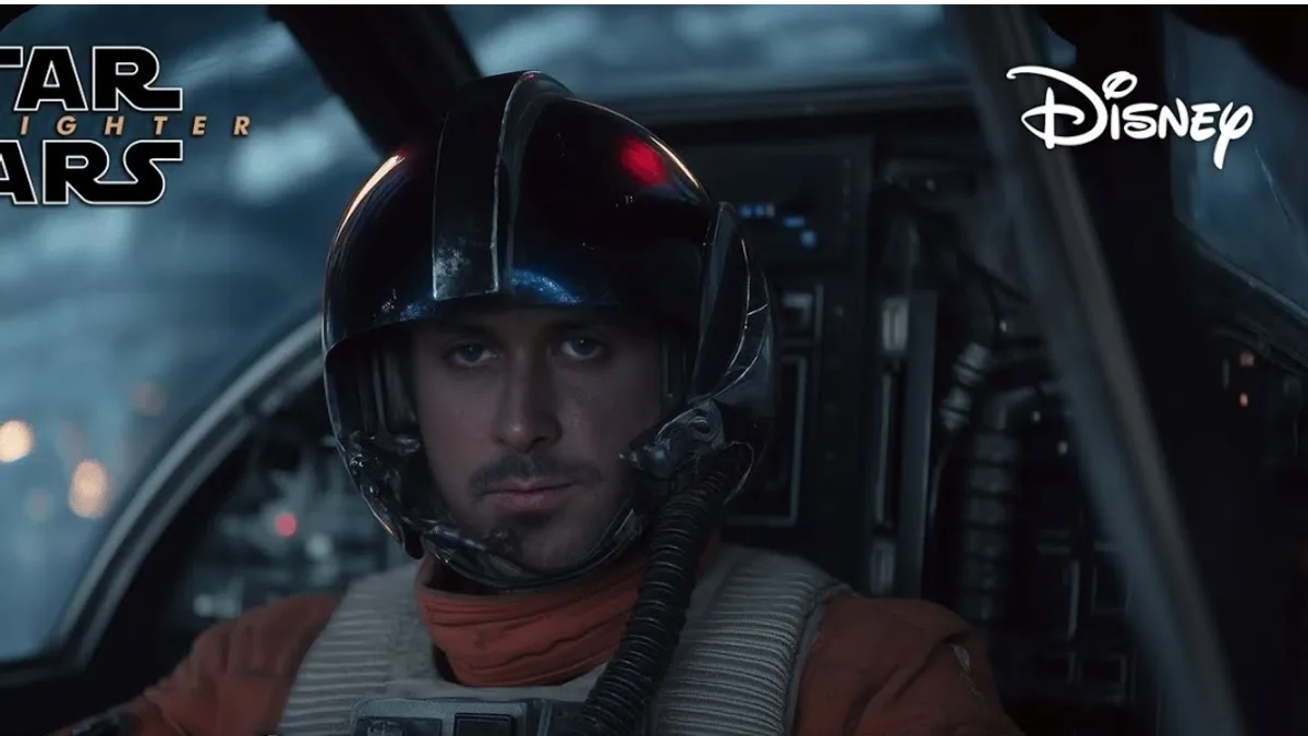 اولین تصویر از رایان گاسلینگ و فلین گری در فیلم Star Wars: Starfighter منتشر شد