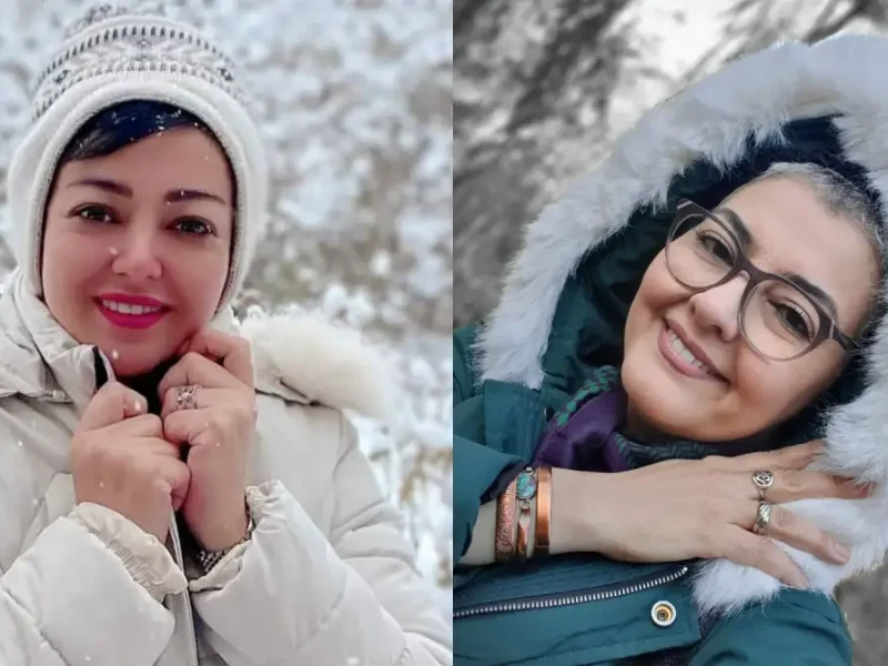 صمیمیت و دوستی «رزیتا غفاری و آناهیتا همتی» بعد از سال ها