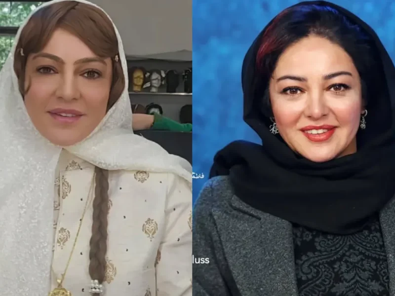 گوگوش در مراسم عروسی پدر و مادر رزیتا غفاری بازیگر سریال بامداد خمار دهۀ ۴۰