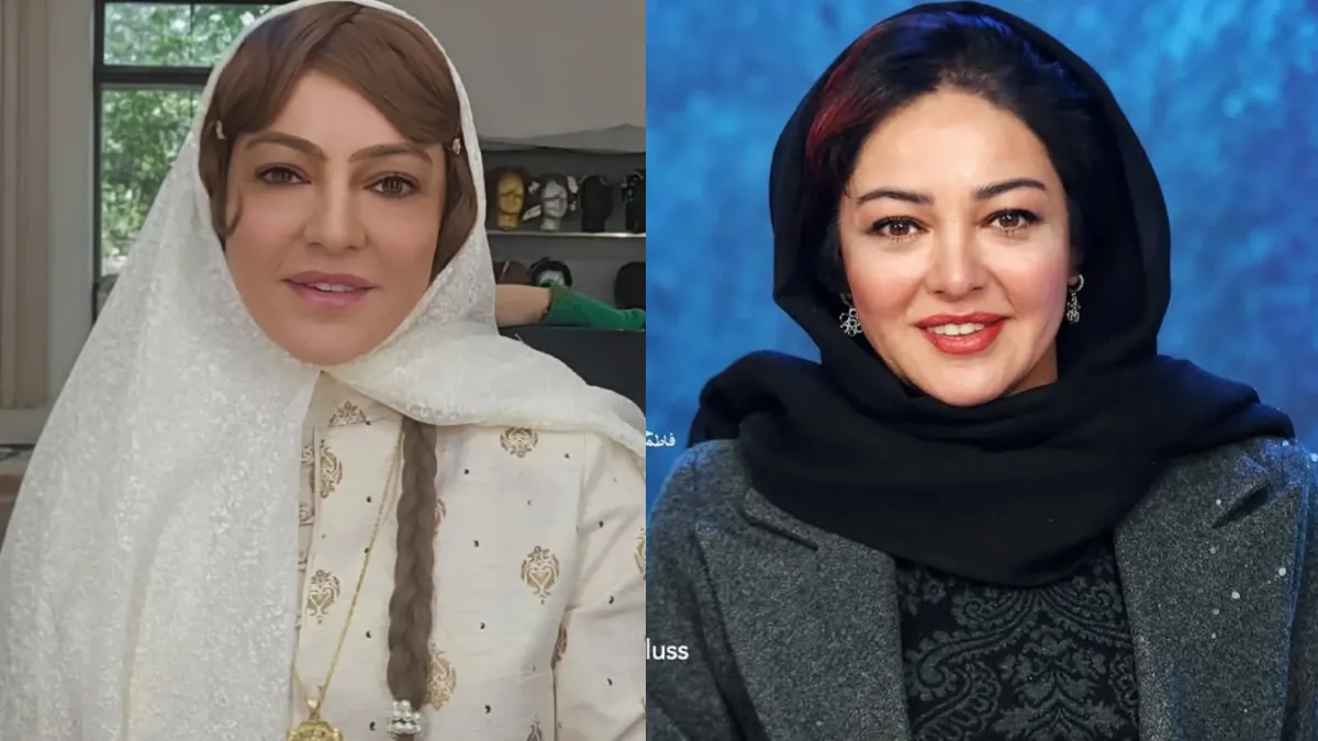 گوگوش در مراسم عروسی پدر و مادر رزیتا غفاری بازیگر سریال بامداد خمار دهۀ ۴۰