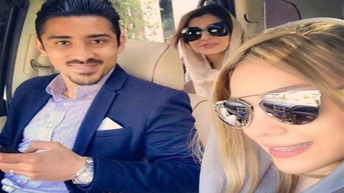 رضا قوچان‌نژاد شوهرخواهر ساره بیات در کنار همسرش