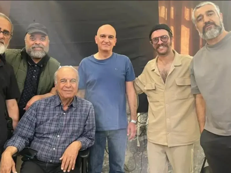 رضا نیکخواه و دختر زیباش با استایلی شیک