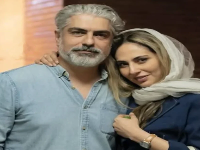 عکسی جذاب رعنا آزادی‌ور در کنار پدرش و مهدی پاکدل در کنار برادرش