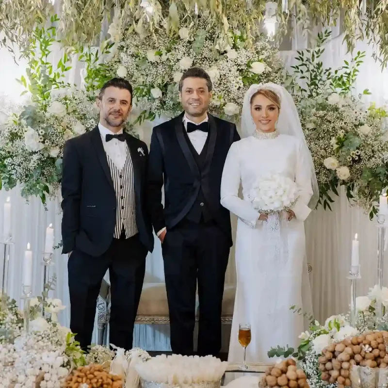 خبر روز | عکس لورفته از امین حیایی در یک عروسی روزبه 1