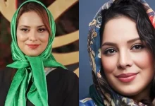 پوشش مشکی روشنک عجمیان بازیگر مشهور