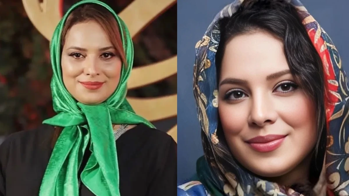 پوشش مشکی روشنک عجمیان بازیگر مشهور