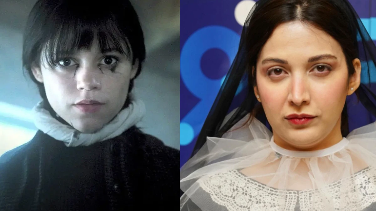 استایل عجیب روشنک گرامی در اختتاميه جشنواره فيلم شهر؛ شبیه کاراکتر ونزدی شده!