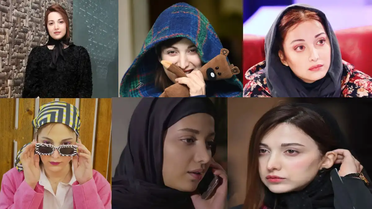 استایل مدلینگ روشنک گرامی با عینک دودی و کت چرمی