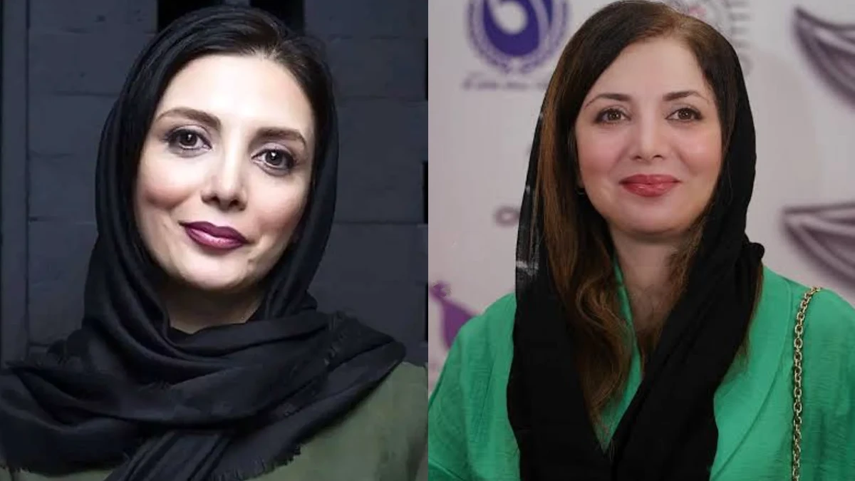 همسر رویا میرعلمی در کنار فرزندشان
