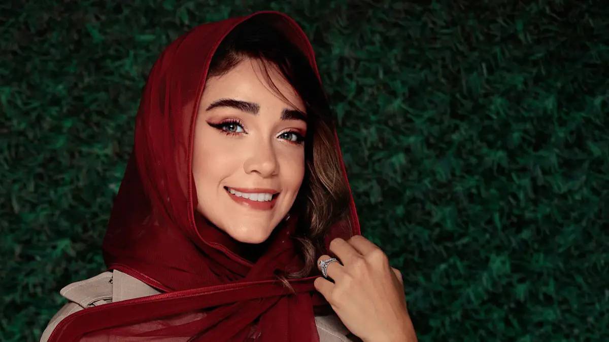 عکس استایل رویا وحدتی در اکران فیلم جزایر قناری