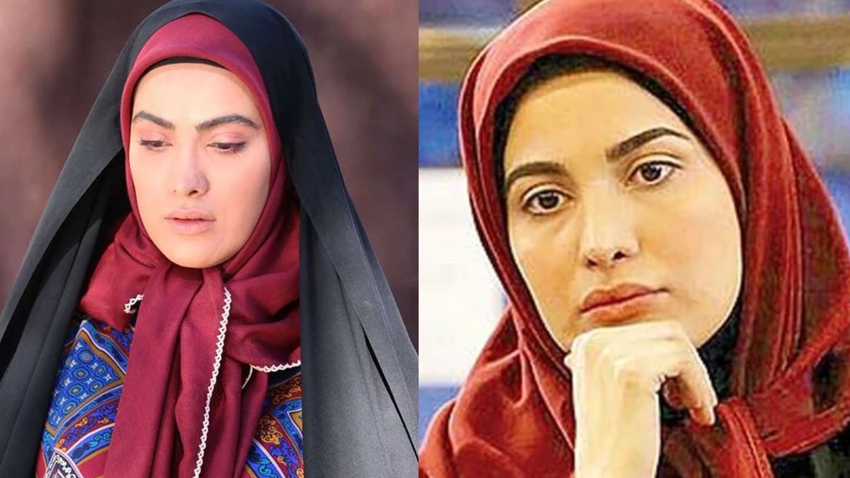 «ریحانه رضی» بازیگر سریال تاسیان در خیابان های تهران
