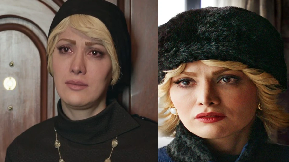 فوتوشوت‌های متفاوت ریحانه رضی، بازیگر نقش حوری در سریال تاسیان