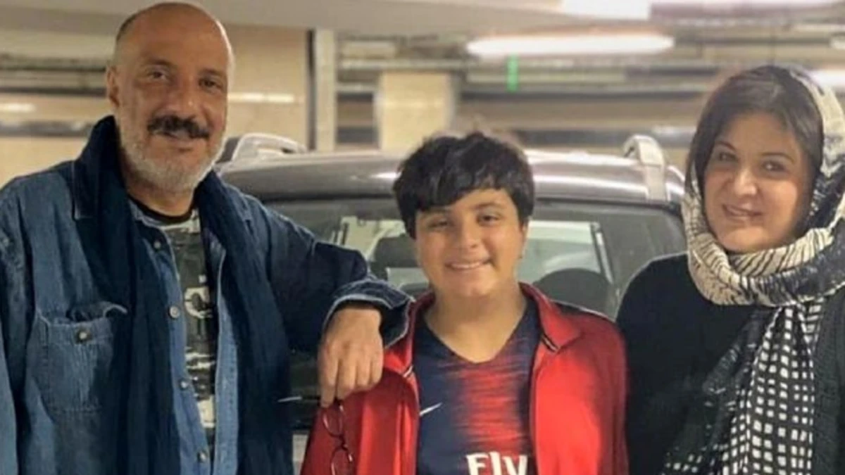 ریما رامین‌فر «هما» سریال پایتخت با همسر و فرزندش در ایتالیا