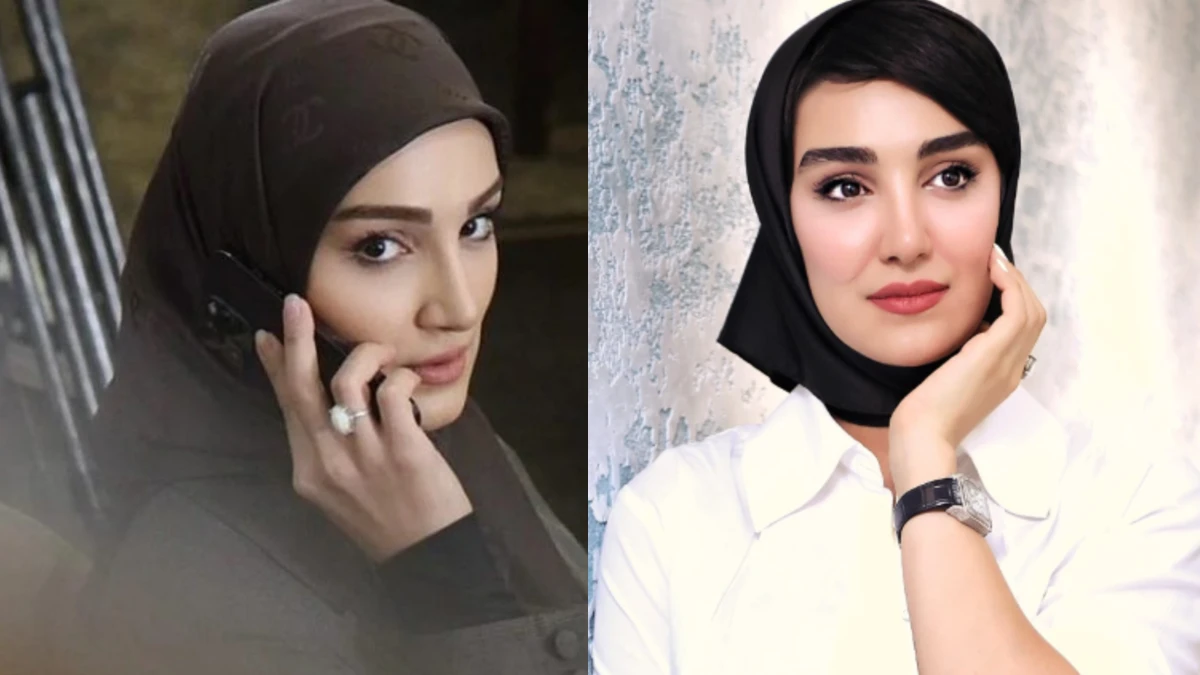 ژست های جذاب «زارا نادری فر» بازیگر سریال ناریا