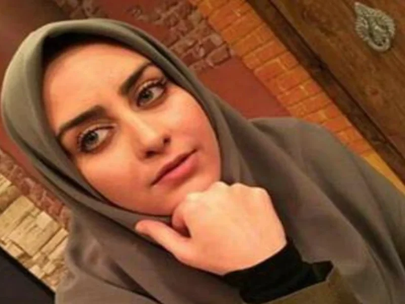 قابی زیبا و دو نفره از زهرا شوقی مجری تلویزیون و همسرش امیر رضایی