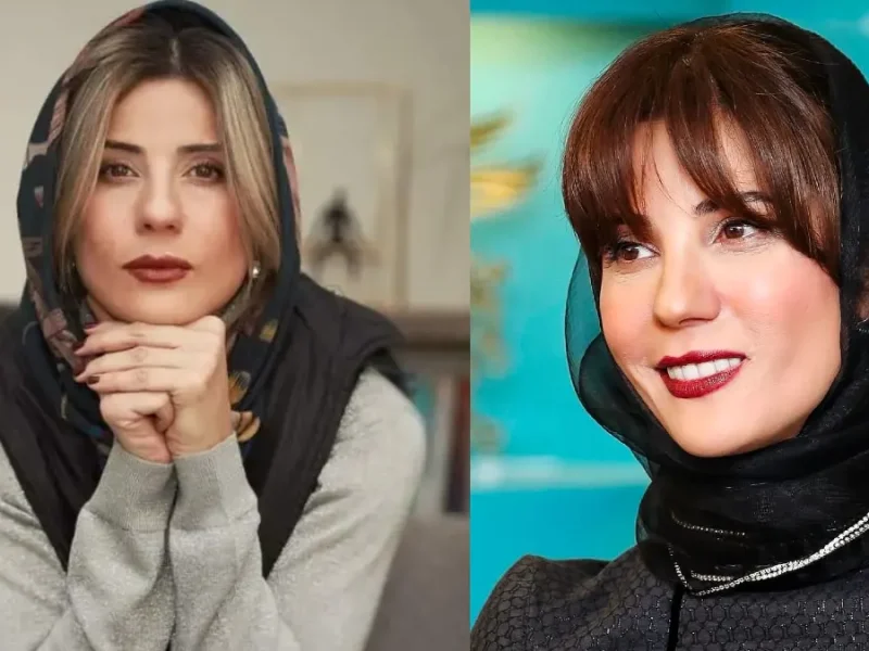 سارا بهرامی و گریمی سنگین که قابل شناسایی نیست