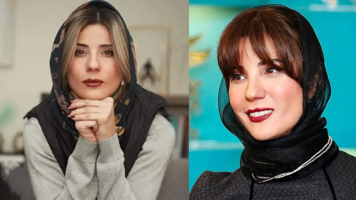 سارا بهرامی و گریمی سنگین که قابل شناسایی نیست