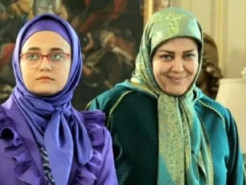 تغییر چهره سارا مادرخوانده مژگان سریال بچه مهندس
