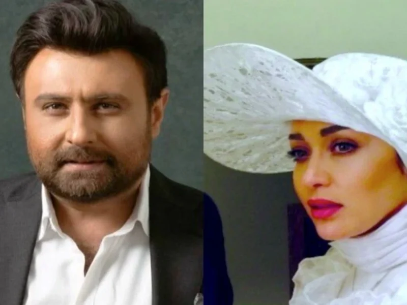 عکس جذاب و زیبای «سارا منجزی پور و محمد علیزاده» همسرش