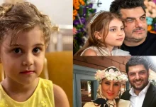 عکس دیدنی سام درخشانی و دخترش برکه؛ زیبایی‌ چشمانی جذاب