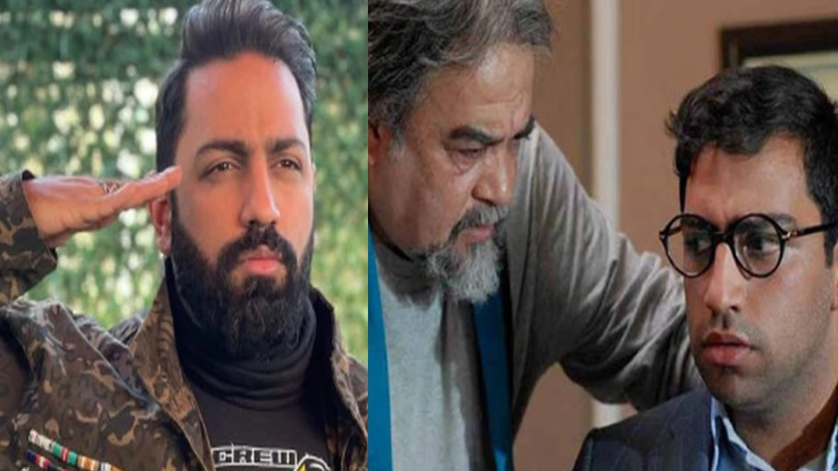 سامان گوران مجری جنجالی در کنار مادر و خواهرش