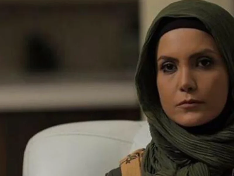 زن قدبلند سریال آنام؛ سامیه لک و شوهرش