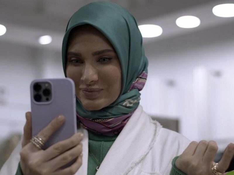 ساناز سعیدی در سریال «فریبا
