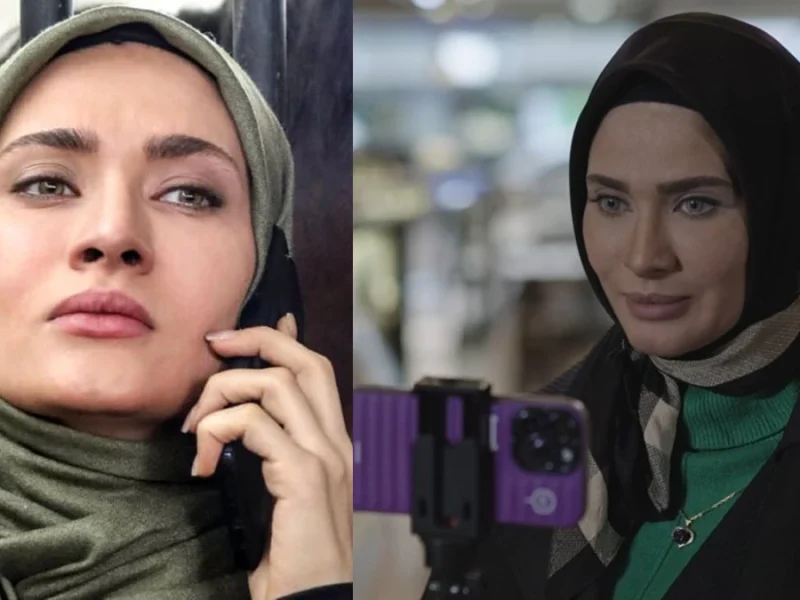 ساناز سعیدی بازیگر نقش فریبا خارج از قاب تلویزیون