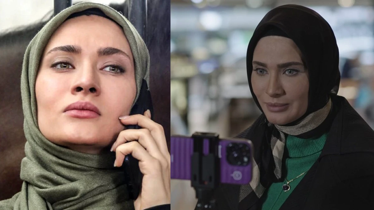 ساناز سعیدی بازیگر نقش فریبا خارج از قاب تلویزیون