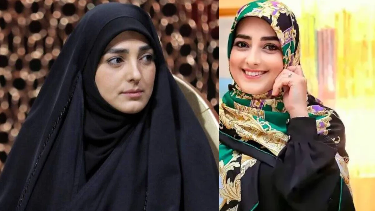 ستاره سادات قطبی با قیافه دهه شصتی