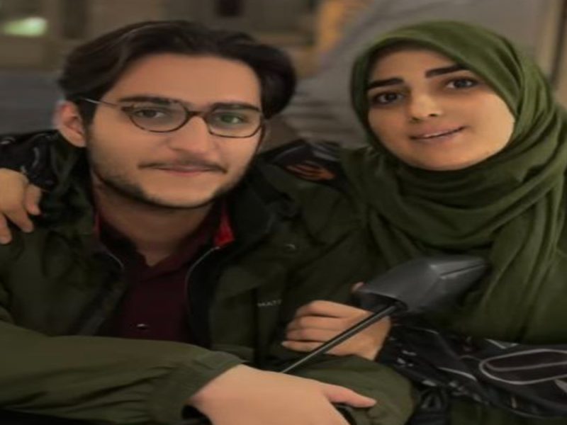 عکس عجیب و جنجالی «ستاره سادات قطبی» با پسر همسرش