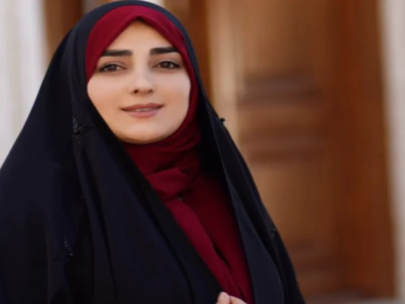 سلفی جدید خانم مجری «ستاره سادات قطبی» و همسرش در پشت صحنه برنامه تلویزیونی