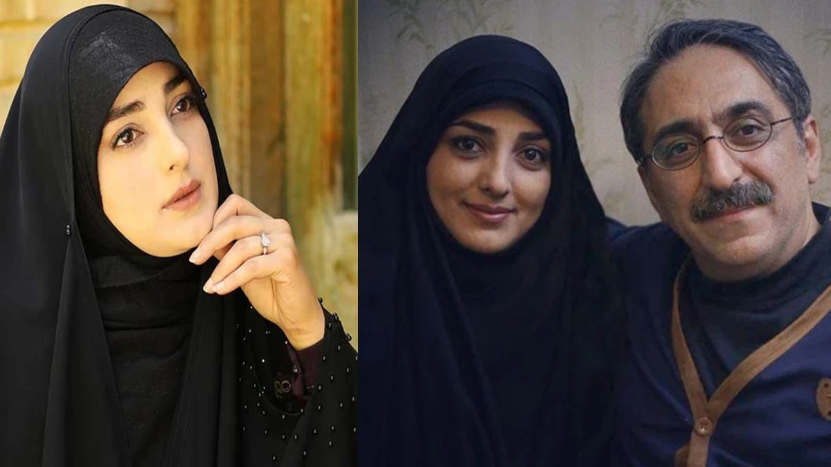 سلفی زیبای ستاره سادات قطبی و برادرش