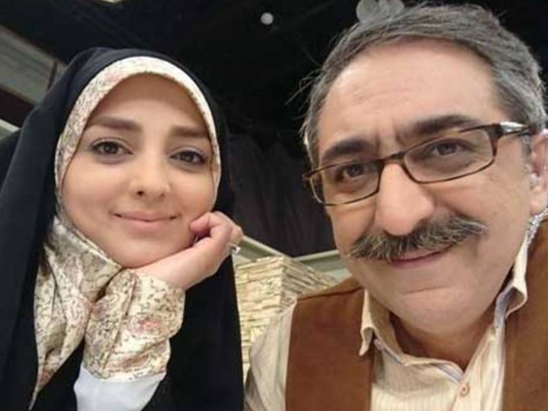 عکس عاشقانه «ستاره سادات قطبی و شهرام شکیبا» با چهره متفاوت
