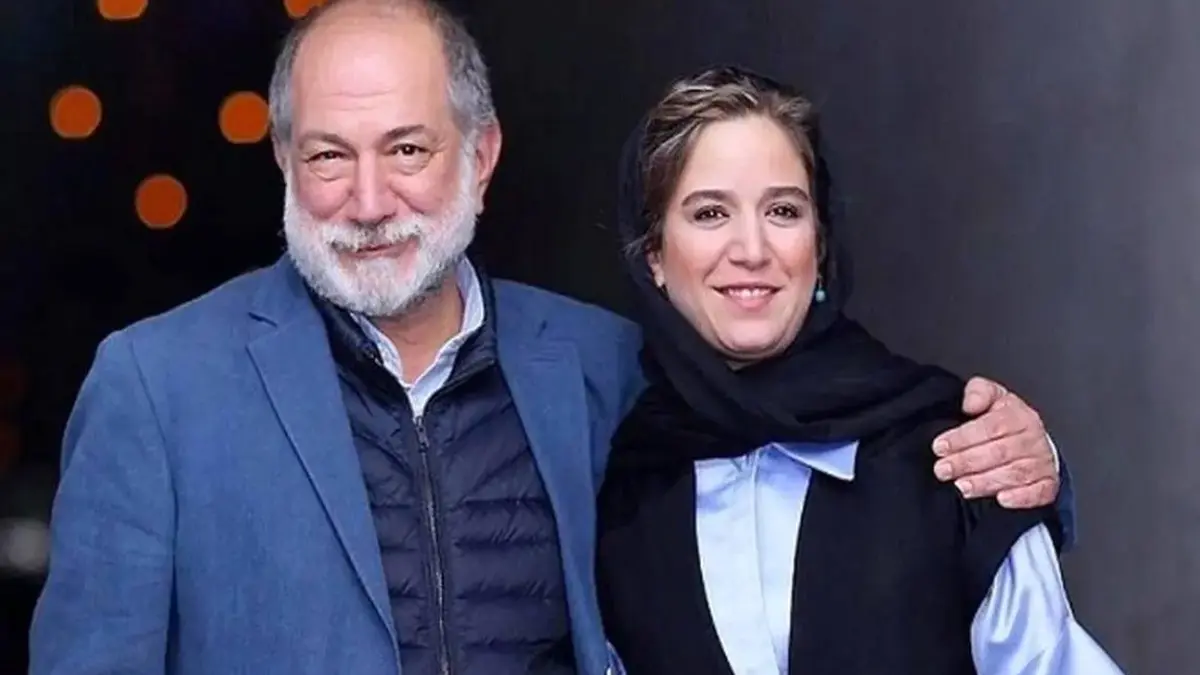 قاب جذاب و خانوادگی «ستاره پسیانی و خسرو پسیانی»