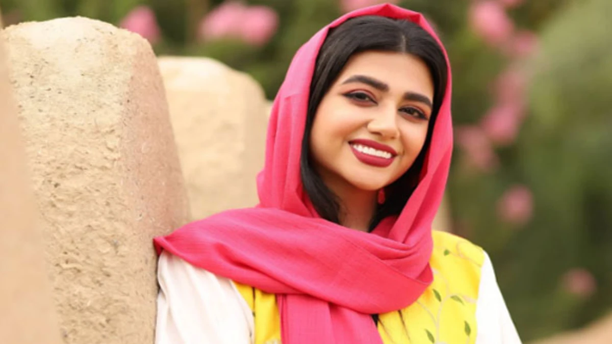 عکسی جذاب از سرنا امینی و همسرش