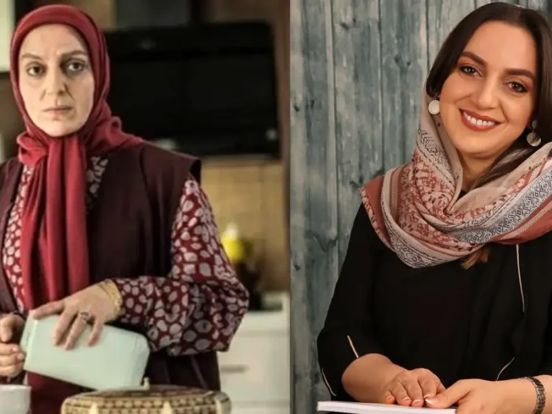 تغییر چهره جدید نسرین بابایی در نقش «پروین» سریال افرا در 44 سالگی