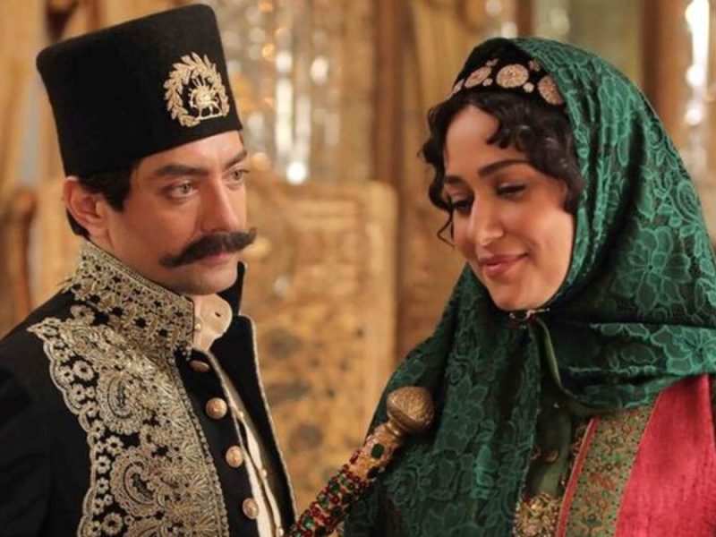 پریناز ایزدیار در نقش خدیجه تجریشی بازیگر سریال ناصرالدین‌شاه