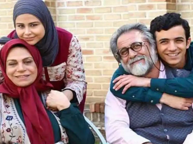 چهره جذاب و دیدنی «بهرام، آرمان و پارمیدا» پشت صحنه سریال دیوار به دیوار