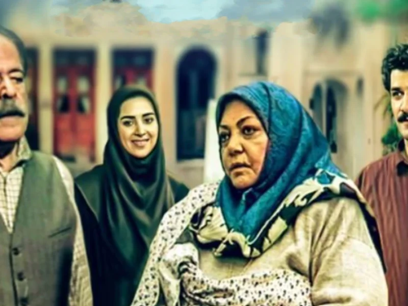 عکسی جذاب از پشت صحنه سریال پدر سالار که 32 سال از آن میگذره